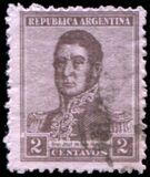 [General José Francisco de San Martín, 1778-1850, veids CJ9]