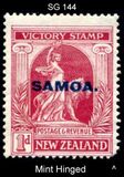 [New Zealand Postage Stamps Overprinted, type M]