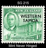 [Stamps of New Zealand Overprinted, type AI]