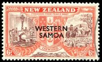 [Stamps of New Zealand Overprinted, тип AK]