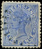 [Queen Victoria - New Drawings. White Line on Left side of Neck, type F11]