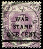 [No. 196 & 182-184 Overprinted "WAR STAMP", Tipo AV]
