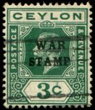 [No. 196 & 182-184 Overprinted "WAR STAMP", Tipo AV2]