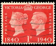 [Queen Victoria and King George VI, type CZ1]