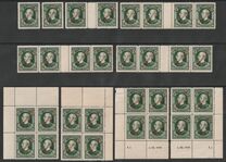 [Andrej Hlinka - Not Issued Stamps Overprinted "SLOVENSKŶ ŠTAT", type C]