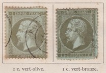 [Emperor Napoléon III - Perforated, tip C10]
