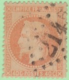 [Emperor Napoléon III - Perforated, tip C14]