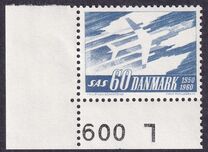 [The 10th Anniversary of the Scandinivian Airlines System, SAS, typ EG1]