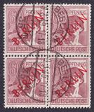 [BERLIN in Red Overprint on "Allied Occupation Zone" Stamps, type B10]