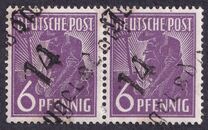 [Joint Allied Occupation Zones Stamps Handstamped, タイプ A1]