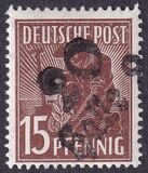 [Joint Allied Occupation Zones Stamps Handstamped, タイプ A5]