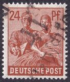 [Joint Allied Occupation Zones Stamps Handstamped, タイプ A8]