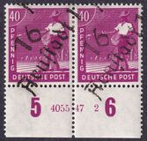[Joint Allied Occupation Zones Stamps Handstamped, प्रकार A11]