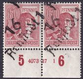 [Joint Allied Occupation Zones Stamps Handstamped, प्रकार A13]