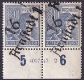 [Joint Allied Occupation Zones Stamps Handstamped, प्रकार A15]