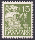 [Caravel - 1 Line of Fields Left of "D" in "DENMARK", Вид AT15]