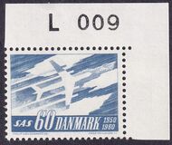 [The 10th Anniversary of the Scandinivian Airlines System, SAS, typ EG1]