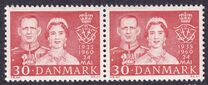 [The 25th Anniversary of the Marriage of King Frederik IX and Queen Ingrid, 类型 EA]