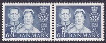 [The 25th Anniversary of the Marriage of King Frederik IX and Queen Ingrid, 类型 EA1]
