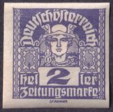 [Newspaper Stamps - Thin White Paper, tegund XBN]