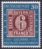[The 100th Anniversary of the German Stamp, type D]
