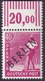 [BERLIN in Black Overprint on "Allied Occupation Zone" Stamps, type A11]