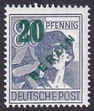 [Overprinted "Allied Occupation Zone" Stamps, タイプ T2]