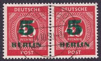 [Overprinted "Allied Occupation Zone" Stamps, type T]