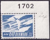 [The 10th Anniversary of the Scandinivian Airlines System, SAS, typ EG]