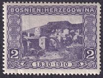 [The 80th Anniversary of the Birth of Franz Joseph I - As Previous with Inscription "1830-1910", प्रकार AAV]