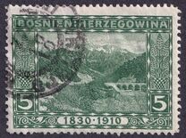[The 80th Anniversary of the Birth of Franz Joseph I - As Previous with Inscription "1830-1910", प्रकार AAX]
