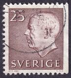 [King Gustaf VI Adolf of Sweden - New Values, type FA13]