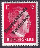 [German Empire Stamps Overprinted "Deutschlands Verderber". Bookprint in Black, type A3]