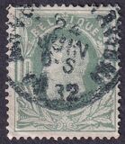 [King Leopold II - (Issued: 15 november 1869), type I1]