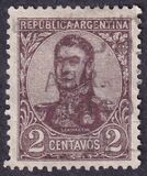[General San Martin - Watermark 3,4 or Unwatermarked, Typ BK2]