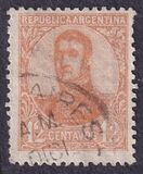 [General San Martin - Watermark 3,4 or Unwatermarked, Typ BK8]