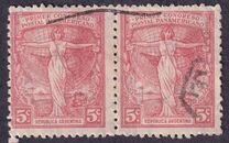 [The First Pan American Postal Congress, Inscription "REPUBLICA ARGENTINA", տեսակ CS3]