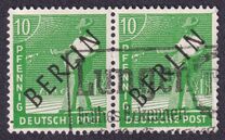 [BERLIN in Black Overprint on "Allied Occupation Zone" Stamps, type A3]