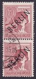 [BERLIN in Black Overprint on "Allied Occupation Zone" Stamps, type A13]
