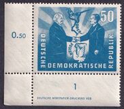 [Oder-Neisse Line - Treaty Between Poland & East Germany, type AJ1]