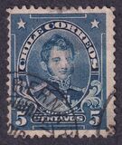 [Personalities - Inscribed "CHILE CORREOS", Tip AO]