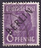 [BERLIN in Black Overprint on "Allied Occupation Zone" Stamps, type A1]