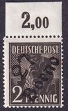[Joint Allied Occupation Zones Stamps Handstamped, typ A]