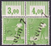 [Joint Allied Occupation Zones Stamps Handstamped, typ A3]