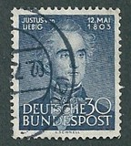 [The 150th Anniversary of the Birth of Justus Liebig, típus AK]