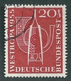 [Internationale Briefmarkenausstellung "Westropa 1955", Typ BO]