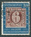 [The 100th Anniversary of the German Stamp, type D]