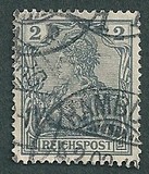 [Germania - Inscription "REICHSPOST", type J]