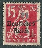 [Postage Stamps from Bayern Overprinted "Deutsches Reich", タイプ AD2]