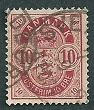 [Coat of Arms - Large Corner Numbers, tegund I1]